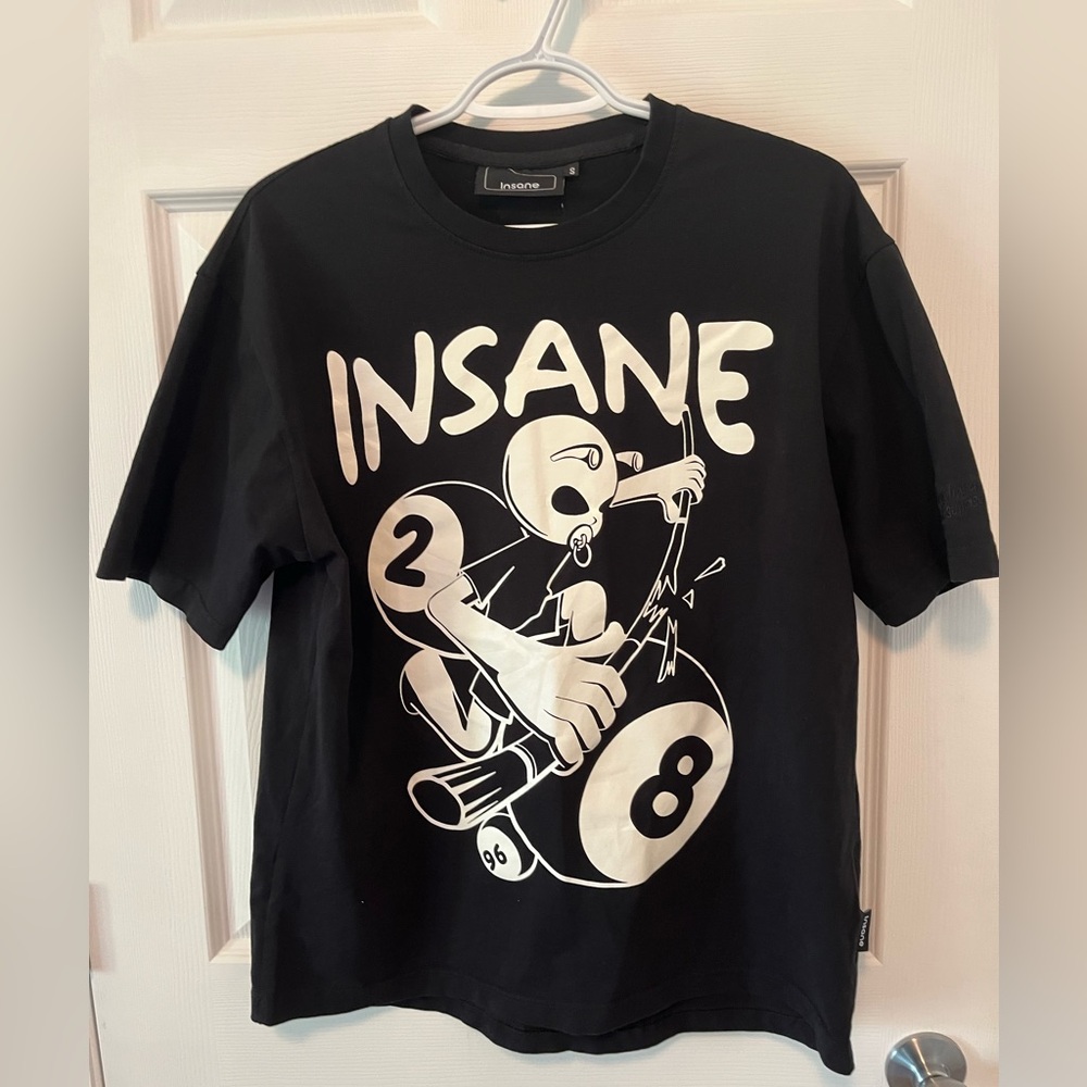 Insane Graphic Black T-Shirt